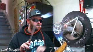 GLASSBLOWING  How to Make a Beaker Bong [upl. by Portingale]