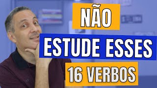 Você NÃO Precisa Estudar Esses 16 Verbos Irregulares No Passado em Inglês [upl. by Idissac]