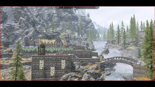 Dragon Falls Manor  Skyrim Special EditionAE House Mod [upl. by Fax]