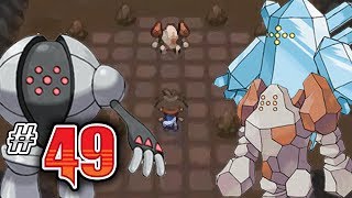 Lets Play Pokemon White 2  Part 49  Regirock Regice Registeel [upl. by Aidnic905]