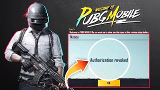 How To Fix PUBG Authorization Revoked Error  PUBG Authorization Revoked Facebook amp Google Play [upl. by Goodkin13]