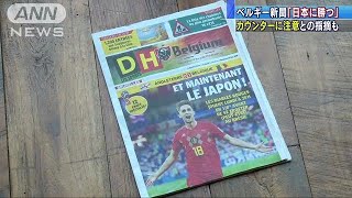 日本の勝利「あり得ない」 ベルギー代表は過去最強180630 [upl. by Haym]