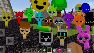 NEW Incredibox Sprunki 3D Addon in Pibby Glitch Minecraft PE [upl. by Eisnil651]