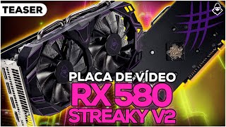 TEASER Placa de Video Mancer Radeon RX 580 Streaky V2 8GB GDDR5 256bit [upl. by Irami]