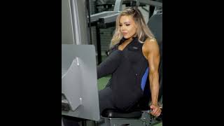 Legs workout motivation by female model workoutmotivation [upl. by Naggem]