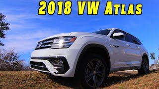 VW Atlas Review 2018 R Line  Whats Good [upl. by Aicilev]