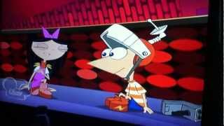 Cute Scene on Phineas amp Ferb A Phinbella Moment HD [upl. by Gnaht112]