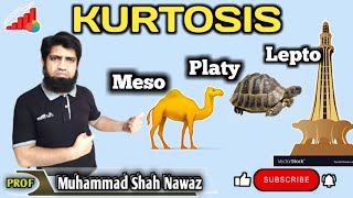 Kurtosis in Statistics🙄 Urdu🇵🇰 Hindi🇮🇳 [upl. by Omsoc]