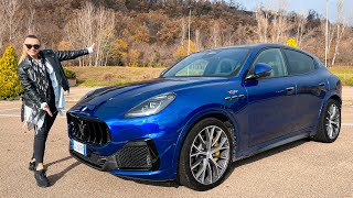 New Maserati SUV revealed  Grecale Trofeo [upl. by Addiego]