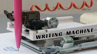 How To Make Homework Writing Machine at Home [upl. by Atiuqet]