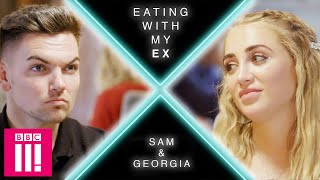 quotDid We Lose Our Heads After Love Islandquot  Sam amp Georgia Eating With My Ex Celebrity Specials [upl. by Londoner]