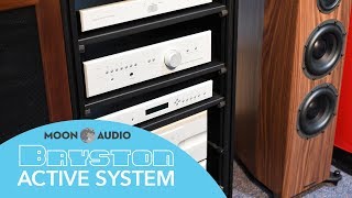 Bryston Active Speaker System Explained  Moon Audio [upl. by Nyliuqcaj175]