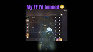 My VIP FF Id banned 🚫 hogya 🥺🥺🥺💔🤕 freefire hacker sadfelling bannedff danimals [upl. by Ocirema604]