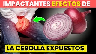 ¡El impacto sorprendente de una CEBOLLA en tu cuerpo una reacción irreversible [upl. by Uohk529]