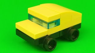 LEGO CITY MICRO MINI VEHICLE CAR 5 Tutorial [upl. by Ohploda]