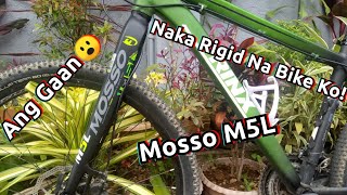 Mosso M5L Rigid Fork Review  Usapang Bike Parts [upl. by Pich]