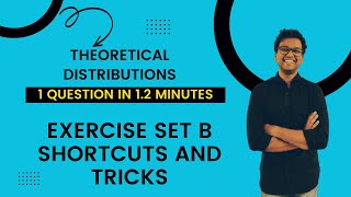 Theoretical Distributions Set B  Chapter 1617  CA Foundation Mathematics [upl. by Annayd420]