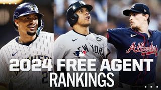 2024 Free Agent Class TIERS  See where Juan Soto Corbin Burnes amp Teoscar Hernández rank [upl. by Asikal277]