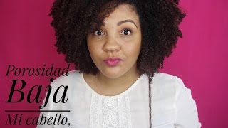 Porosidad Baja Mi cabello mi experiencia consejos y trucos [upl. by Eelinnej420]