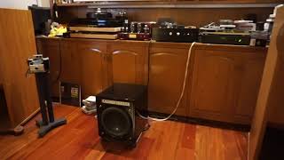 蔡琴 寒雨曲 Cain amp Cain horn speakers with Lowther PM2A JL Audio F112 sub [upl. by Scandura]