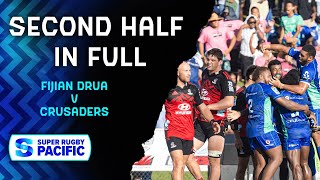 INCREDIBLE HALF  Fjian Drua v Crusaders  Full Second Half [upl. by Vadim759]