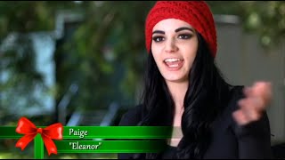 Santas Little Helper  Introducing Paige  Movie Featurette Starring The Miz Maryse amp Paige 2015 [upl. by Ermey971]