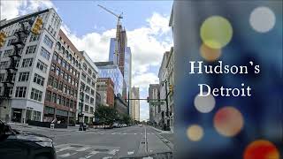 Detroits Woodward Ave July 2024 Hudsons Detroit Foxtown Grand Circus Park Huntington Stadiums [upl. by Raimundo]