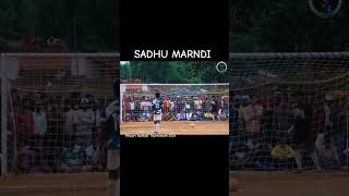 Sadhu Marndi penalty shoot foootball penaltygoallocalfootball [upl. by Salaidh]