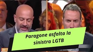 Paragone asfalta la sinistra LGTB IlSalottoSerenof5i [upl. by Elfrida]