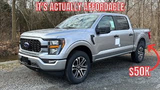 2023 Ford F150 XL STX  REVIEW and POV DRIVE  BEST NEW 12 Ton Truck For 50K [upl. by Ddene]