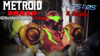 Metroid Dread  Glitchless Any Dread 12505 [upl. by Cissej805]