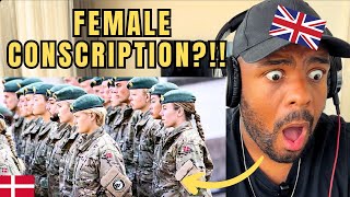 Brit Reacts to Denmark announces compulsory military service for women too [upl. by Eanyl405]