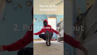 Kazotsky kick tutorial [upl. by Muslim]