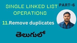 28 Remove Duplicates from Sorted Single Linked List  Remove Duplicates from Sorted Linked List [upl. by Gad]