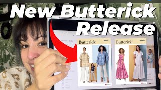 Rating 2024 Butterick Early Spring Pattern Release [upl. by Secnarfyram]