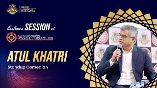 Atul Khatri Standup Comedian  IMA Conclave 2024 [upl. by Eiralc]