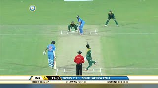 India vs South Africa 3rd odi 2015 Highlights Virat Kohli 77 Not out [upl. by Etterb]