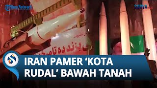 Peringatkan Israel Komando Luar Angkasa Iran Rilis Video Pangkalan Militer Kota Rudal Bawah Tanah [upl. by Ainollopa]