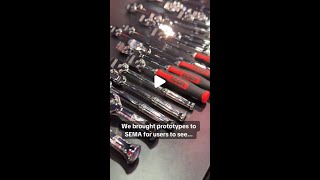 NEW XL Harbor freight RATCHETS at SEMA [upl. by Schoenburg]