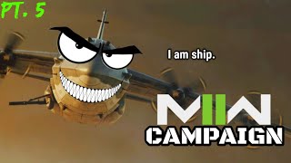 THE MOST DESTRUCTIVE GUNSHIP IN MW2  MW2 Campaign Pt 5 [upl. by Verada]