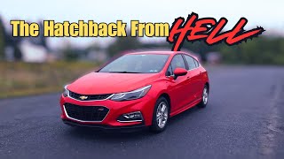 2017 Chevrolet Cruze LT Hatchback Regular Car Reviews [upl. by Atinniuq]