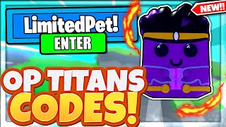 ALL NEW SECRET TITANS UPDATE CODES In Roblox Slashing Simulator [upl. by Ardyce]