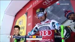 Marcel Hirscher  Riesenslalom in Garmisch Partenkirchen 2017 [upl. by Shumway]