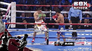 Pacquiao regresó y le dio una lección de boxeo a Brandon Ríos [upl. by Oicnerual]