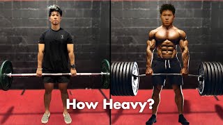 How Much Weight Should I Lift To Gain Muscle Beginner  Intermediate [upl. by Constantin]