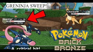 Pokèmon Brick Bronze Greninja Sweep [upl. by Enavi]