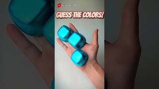 Guess The Color 😱 2 guess challenge mind shorts olympics ASMR satisfying [upl. by Nalrah]