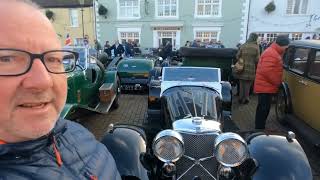 New Years Day 2024  Stony Stratford Vintage Classic Vehicle Meeting  No Cock and Bull Stories Here [upl. by Nnanerak582]