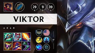 Viktor ARAM Godlike  NA Challenger Patch 1422 [upl. by Inalej]