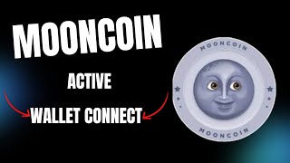 Moon coin wallet connects amp active account 🔥 [upl. by Casmey]